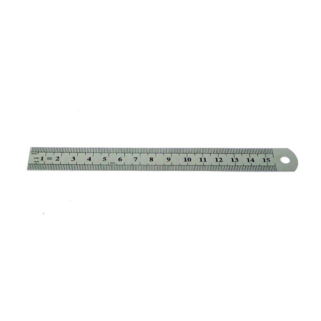Penggaris Besi 15 Cm