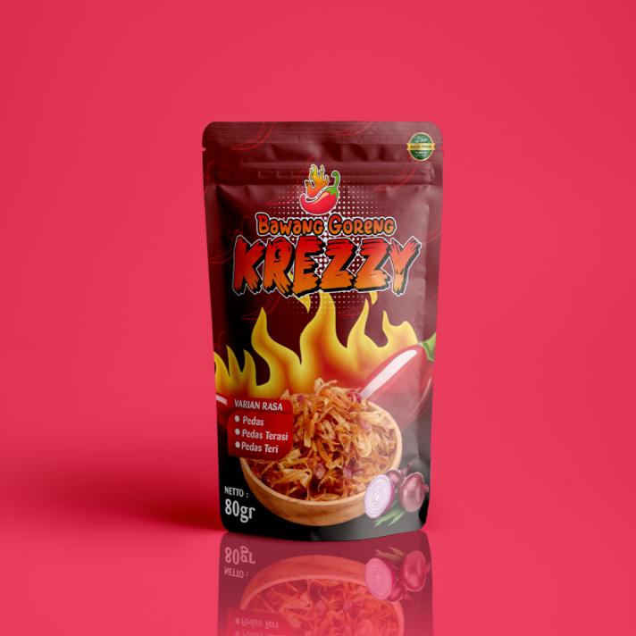 

BAWANG GORENG PREMIUM Rasa PEDAS 80gr