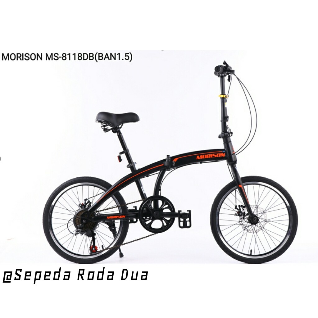 SEPEDA LIPAT MORISON 20" TIPE 8118 DISC BRAKE