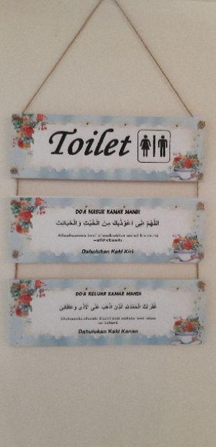 Shabbychihc/walldecor/walldekor/gantungan/dekorasi/toilet/kamarmandi/bathroom/hiasandinding/ Sedang