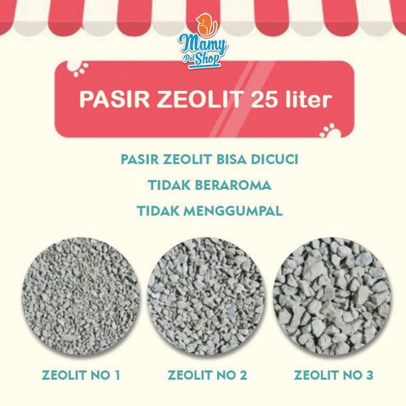 PASIR ZEOLIT 25 LITER