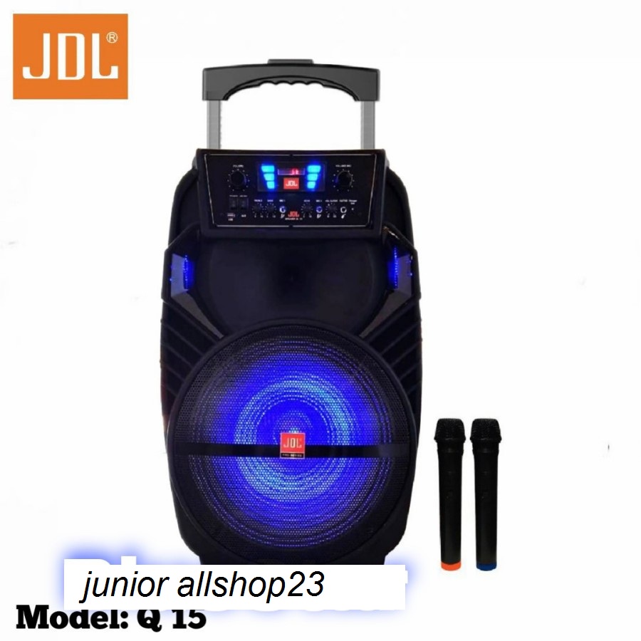 Speaker Portable Wireless JDL Q 15 Original 15 inch Bluetooth