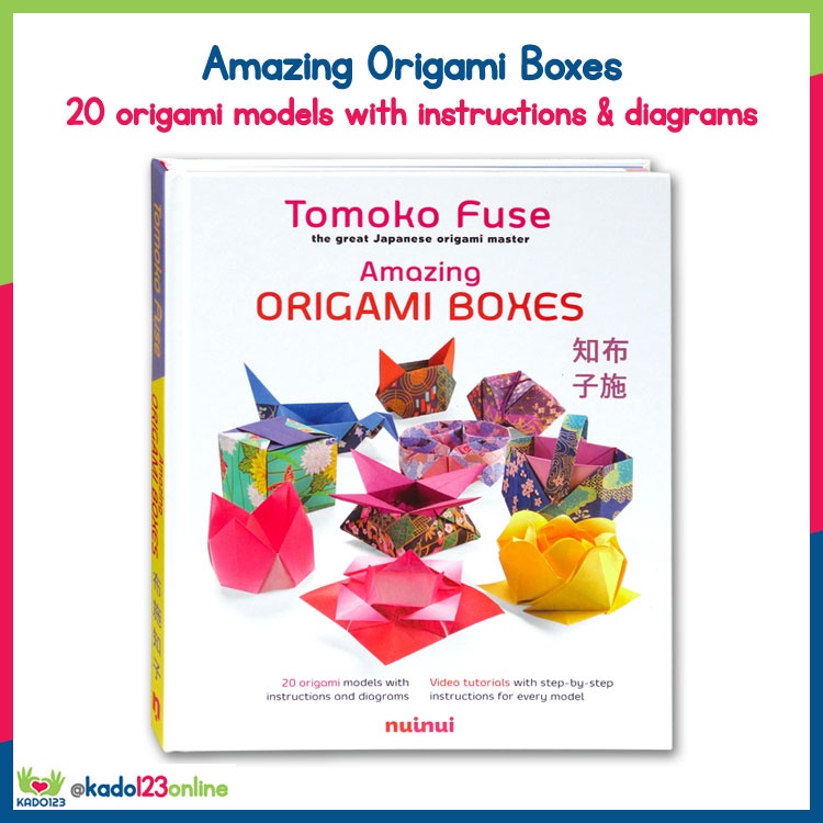

Amazing Origami Boxes 20 origami models with instructions & diagrams (KD)