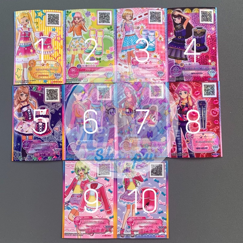 Aikatsu Stars Normal Cards