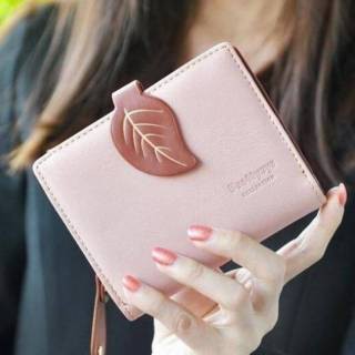 [BISA COD]!!! DOMPET DAUN MINI - Dompet Lipat Mini - Dompet Wanita