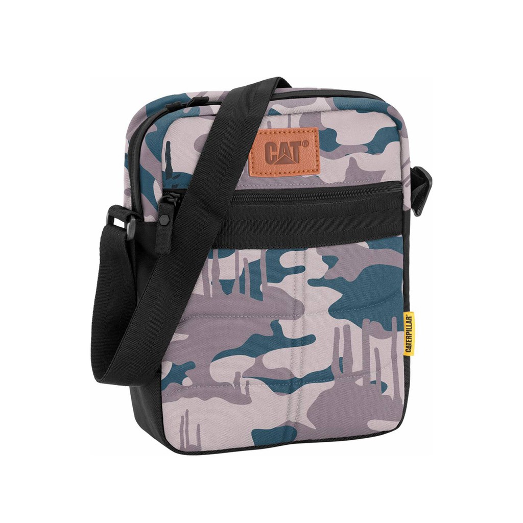 Caterpillar Ryan Tas Selempang Pria - Dripping Camo Grey