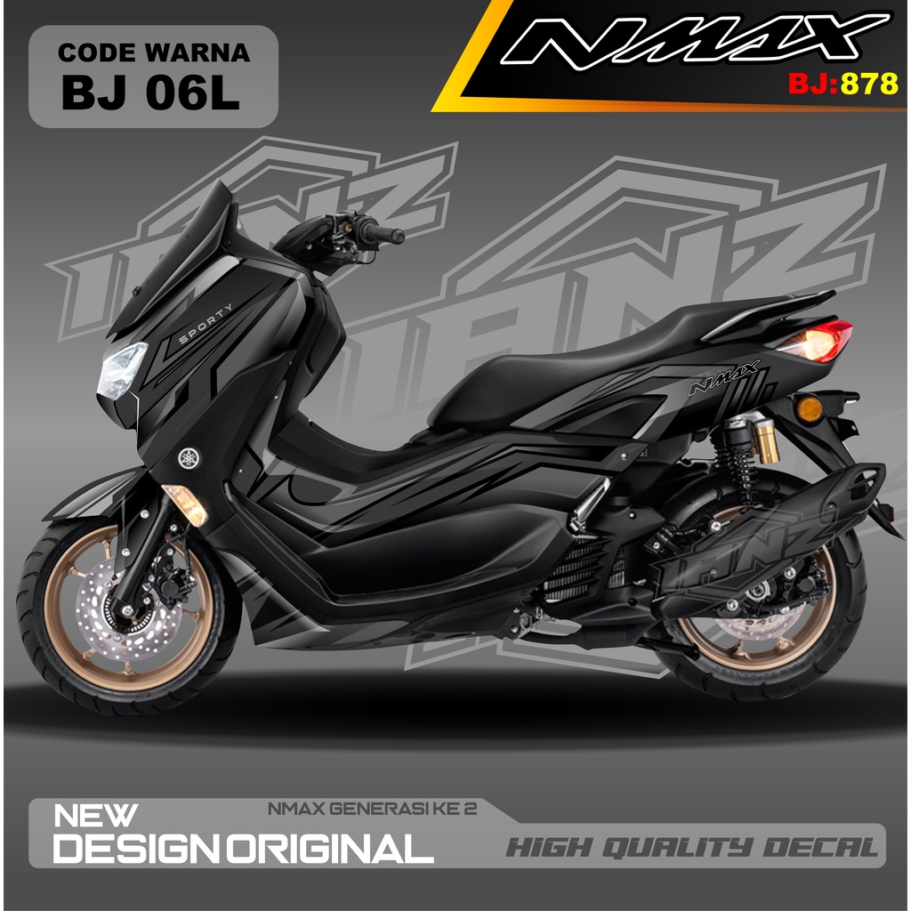 STIKER DECAL NMAX FULL BODY / DECAL FULL BODY NMAX / DECAL STIKER FULL BODY NMAX / stiker decal nmax terbaru / sticker nmax / decal nmax / stiker motor nmax / decal new nmax