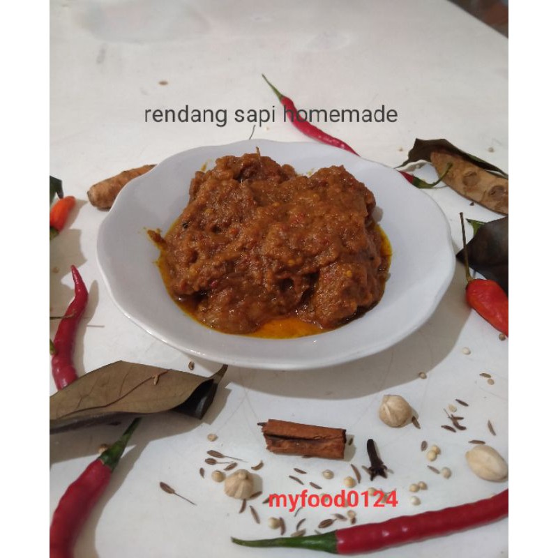 

rendang sapi homemade