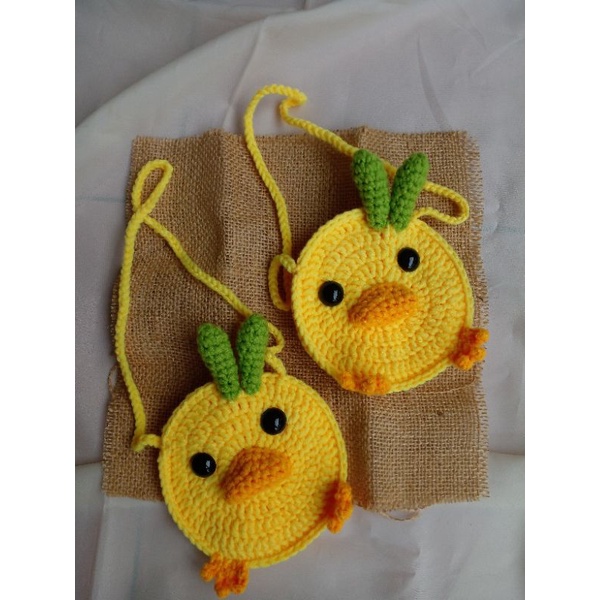 TAS RAJUT BEBEK ANAK / DUCK BAG ANAK / TAS RAJUT