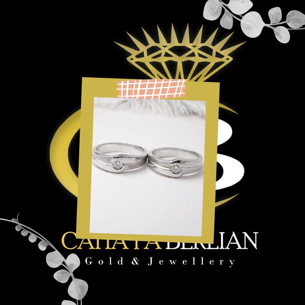 cincin nikah emas 75% terbaru terfavorit