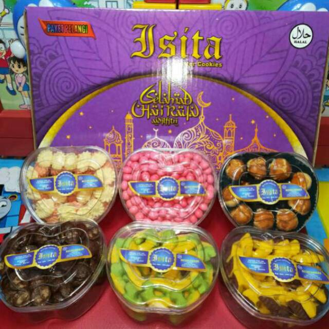 

Paket pelangi / parsel lebaran murah