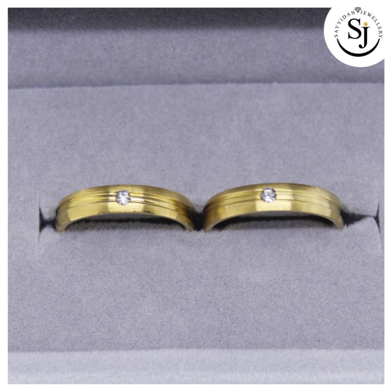 Cincin couple / Cincin tunangan / Cincin / Cincin anti karat / Cincin pasangan