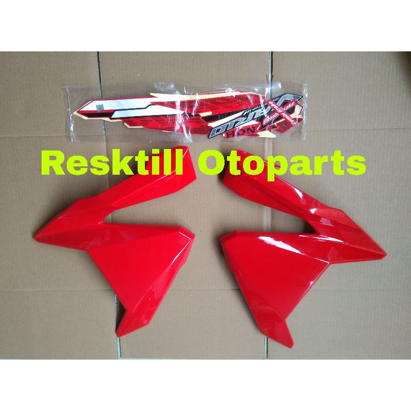 Sayap Kiri Kanan Plus Stiker Vario 125 150 2015 2016 2017 Merah