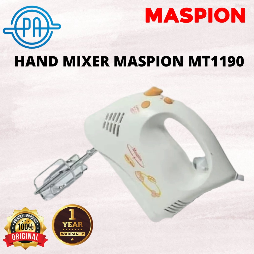 HAND MIXER MASPION MT1190 MT 1190 PENGADUK