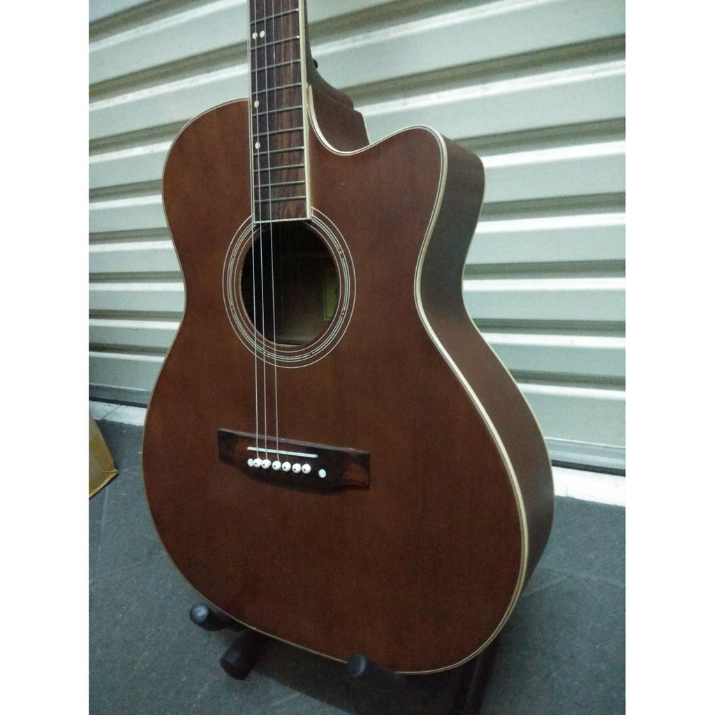 Gitar Akustik Elektrik Merk Lakewood BrownDoff Equalizer Tuner Trusrod Jakarta Murah