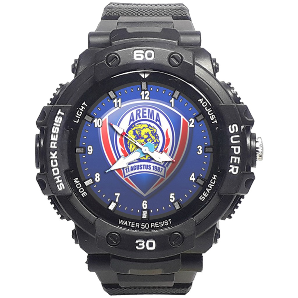 Jam Tangan  AREMA MOTIF 2 Bagus