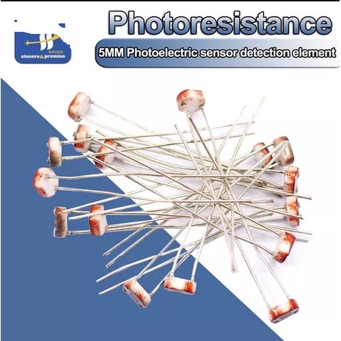 Sensor Cahaya LDR Photoresistor GL5528 Light Dependent Resistor 5mm