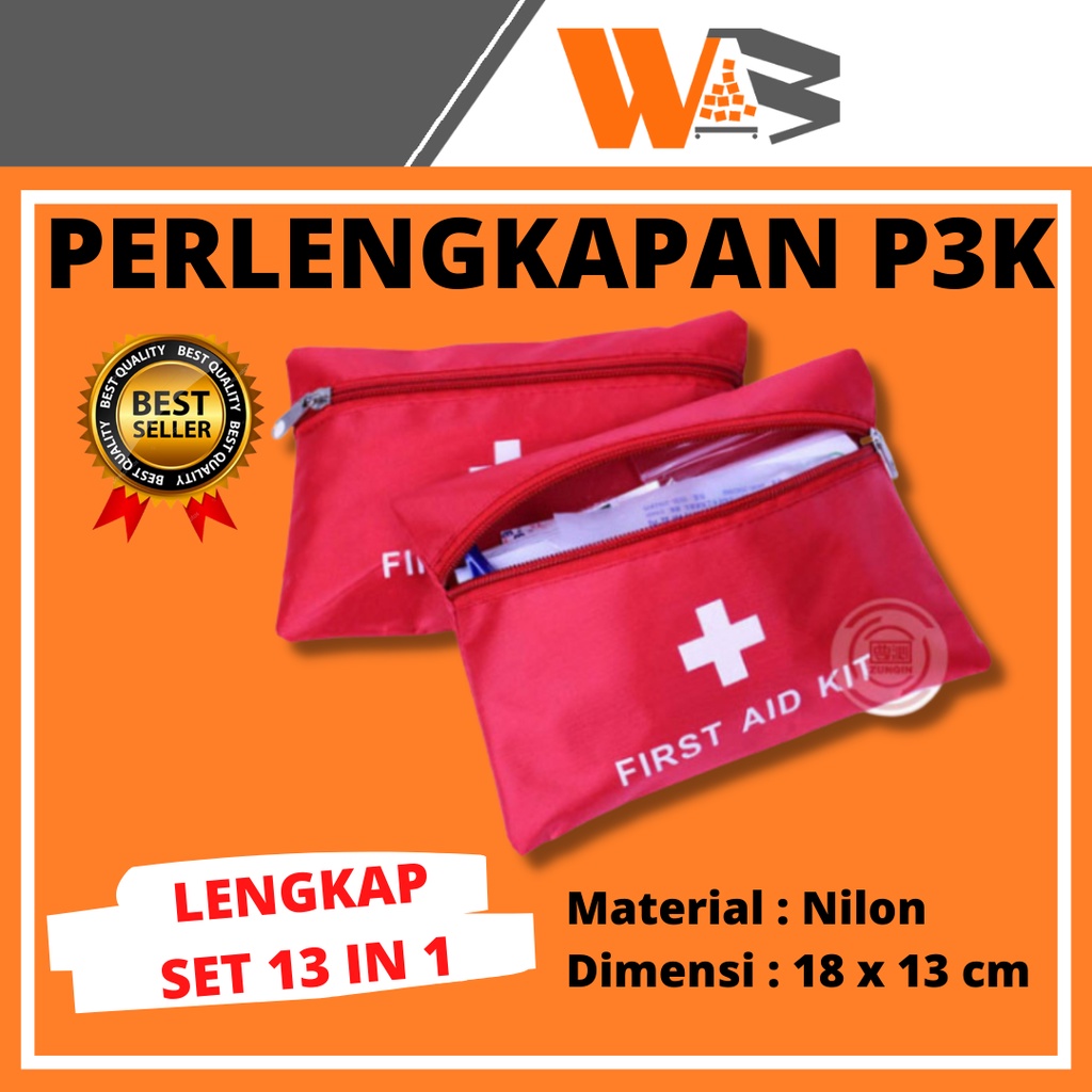 COD Tas P3K First Aid Kit 18 in 1 Set Perlengkapan Pertolongan Pertama Pada Kecelakaan 1 Paket Lengkap First Aid Kit 11 in 1