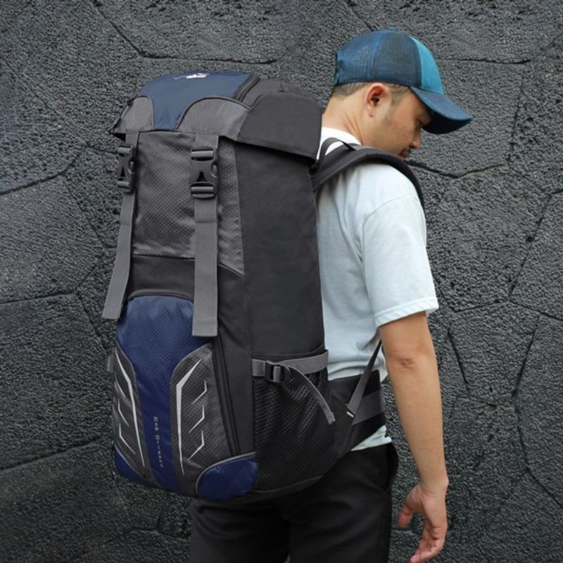 Original - Tas Carrier Pria 60 Liter Tas Gunung Hiking Series Outdoor Mudik