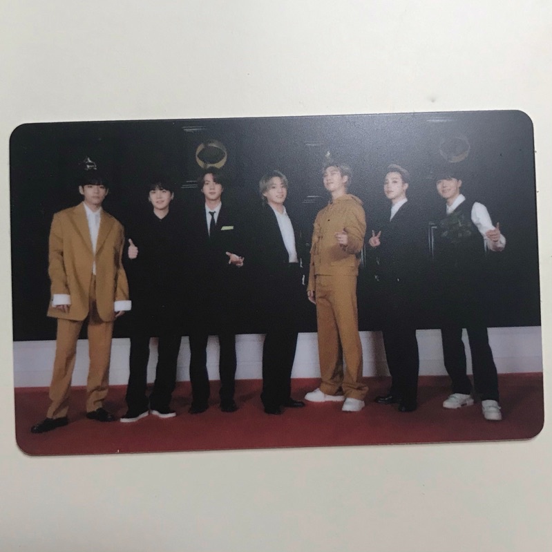 Official Lucky Draw Soundwave(Grammy Red Carpet) - BTS BE DELUXE