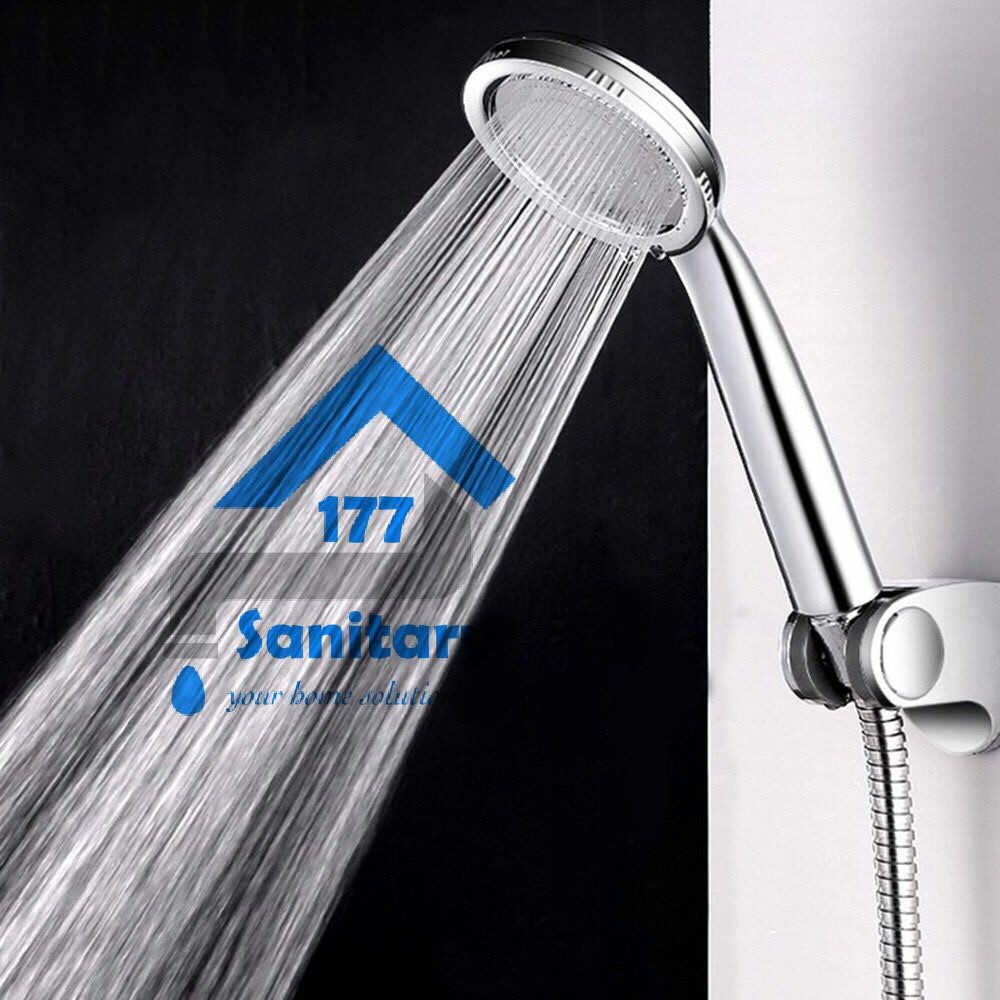 Super Shower mandi hemat air Minimalis 9959- Hand Shower Set high pressure tekanan halus turbo Handshower Semprotan semprot saving water Bathroom