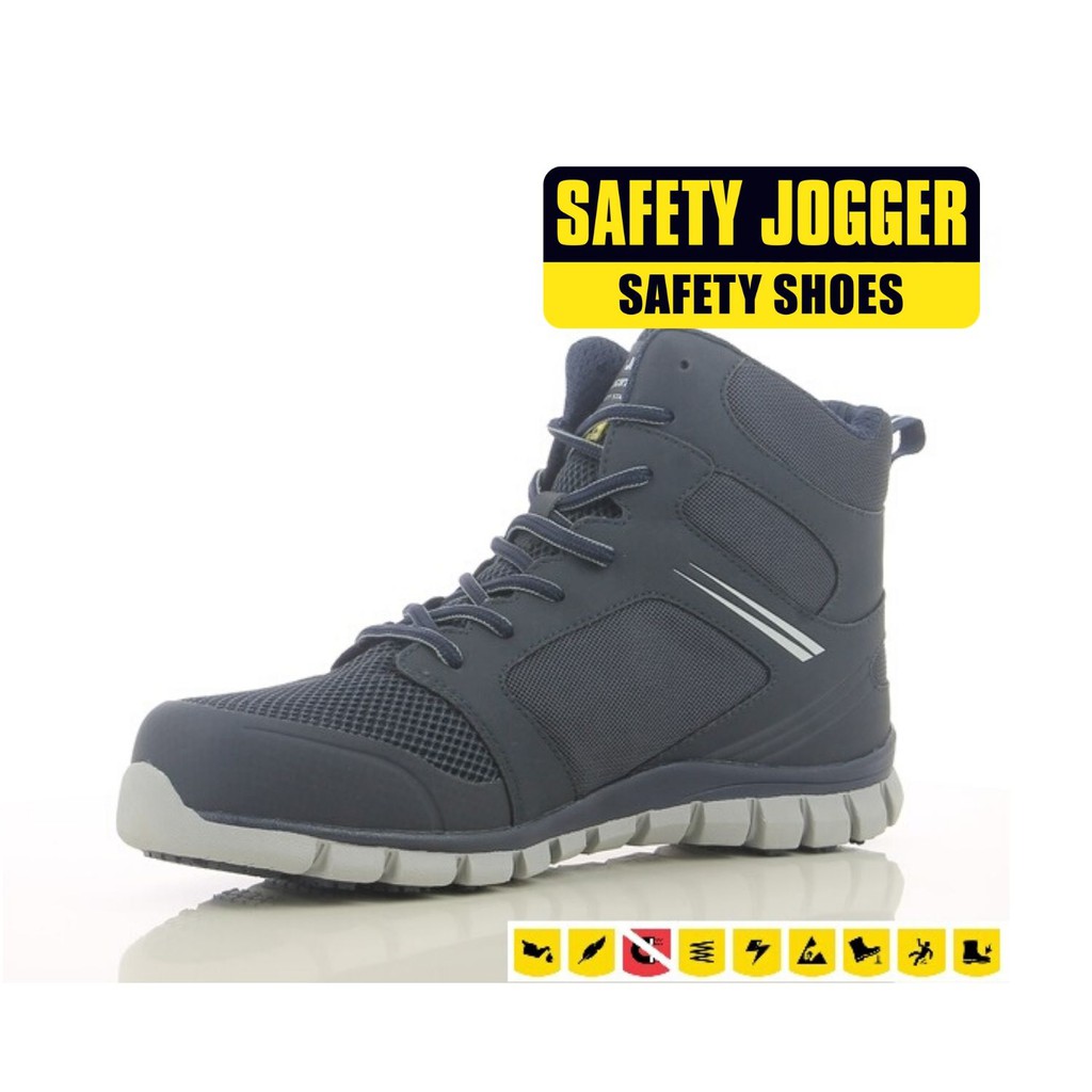 Sepatu Safety JOGGER ABSOLUTE NAVY S1P SRC ESD