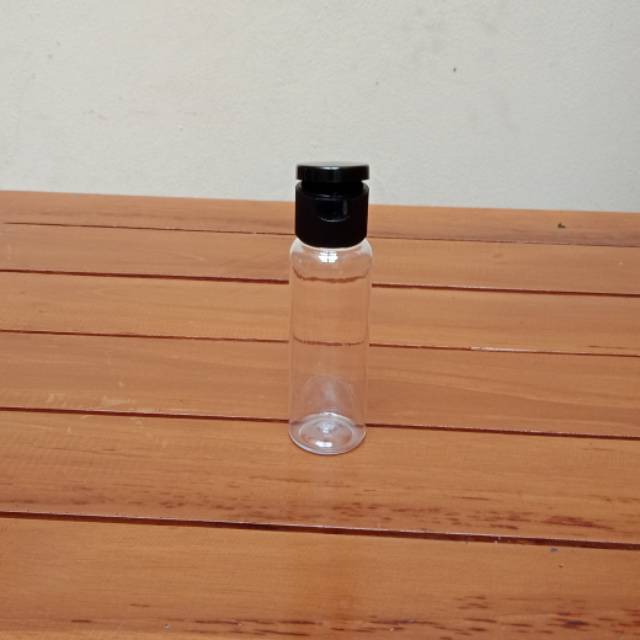 Botol fliptop 30 ml bening - botol handsanitizer - botol shampo - botol sabun - NPS