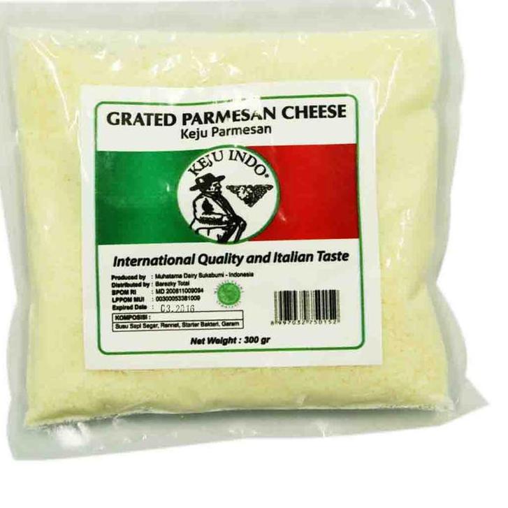 

『HARGA MENGEJUTKAN』 Keju parmesan Grated Parmesan Cheese Parmesan Cheese Keju Parut 100 gram