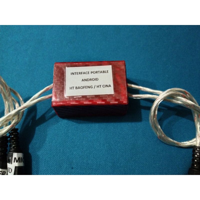INTERFACE GATEWAY PORTABLE ANDROID HT CINA MIC SPIKER PISAH