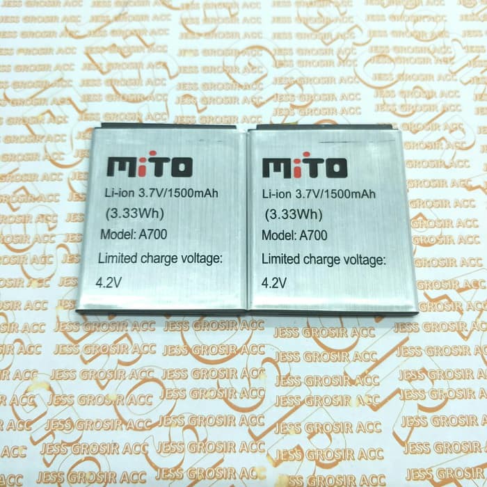 Baterai Battery Batre Original MITO BA-00089 BA00089 A700 Fantasy Mini