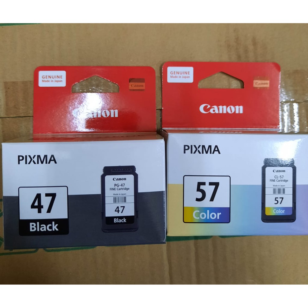 Tinta Canon 47 Black 57 Color