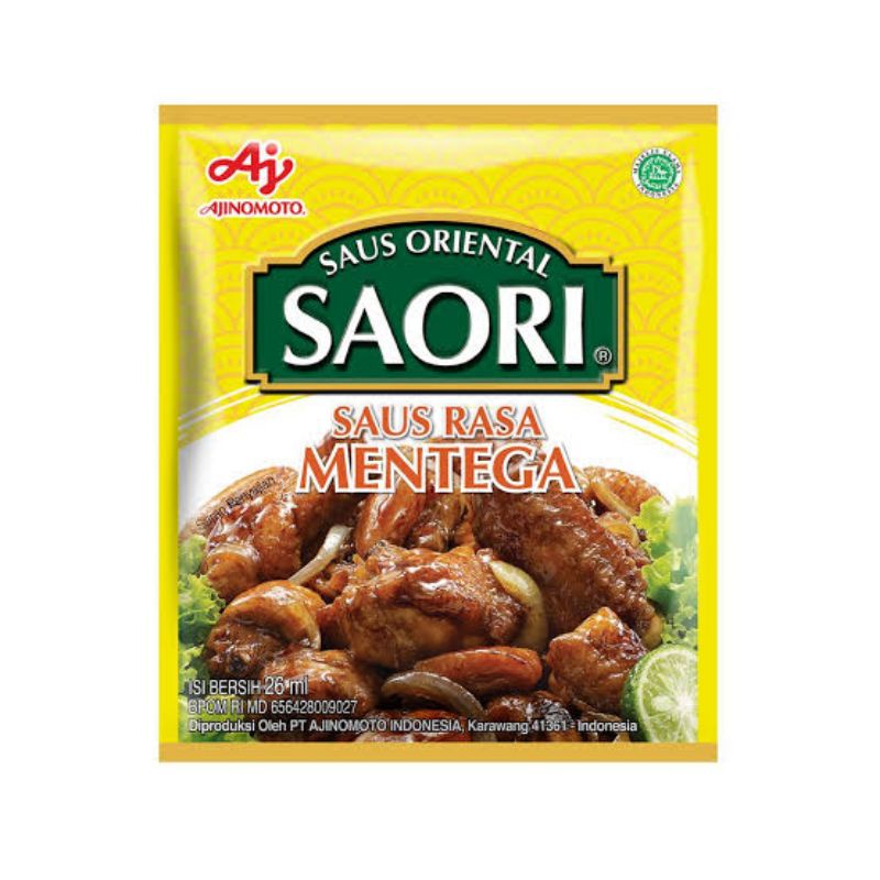 

Saori Saus Mentega Sachet