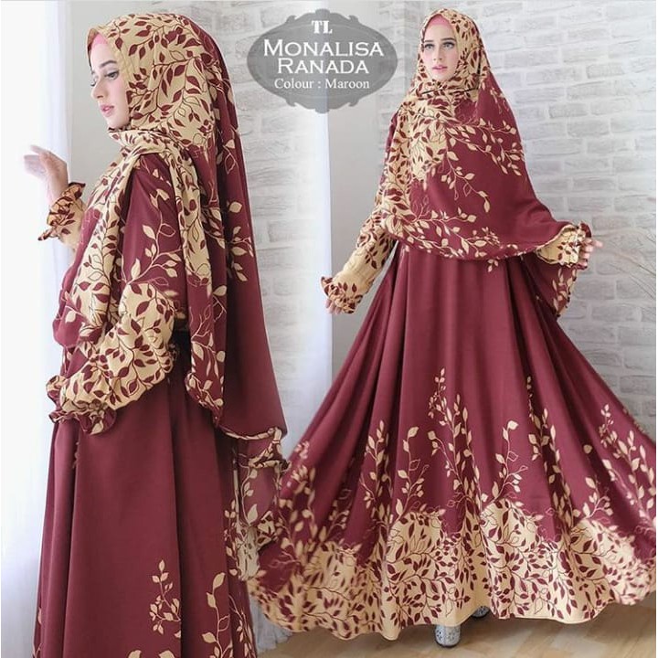 GAMIS SYAR'I MAROON