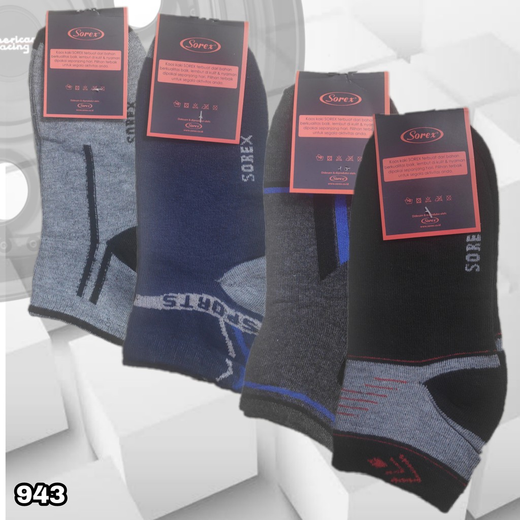 K943 - KAOS KAKI PRIA SOREX M-5006  PER 1PCS