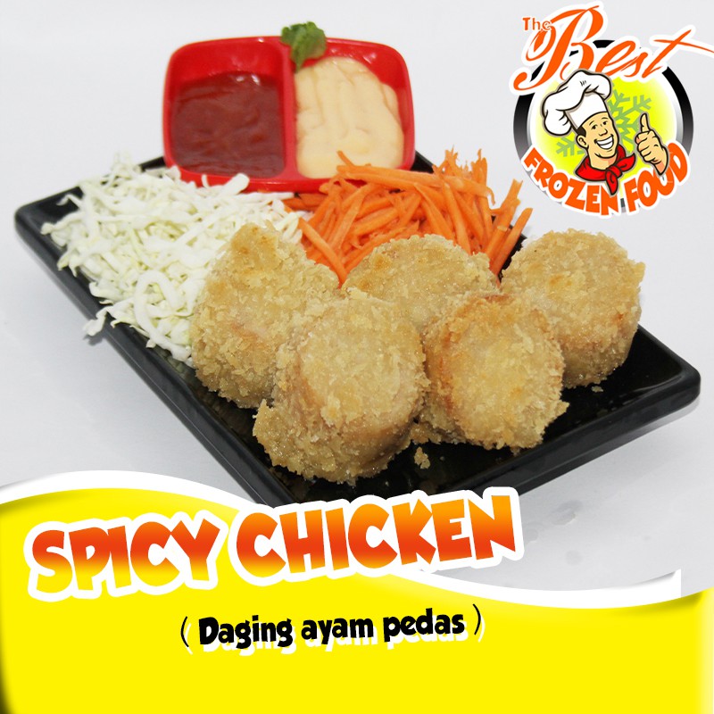 

Spicy Chicken ( Daging ayam pedas ) Nugget Frozen Food