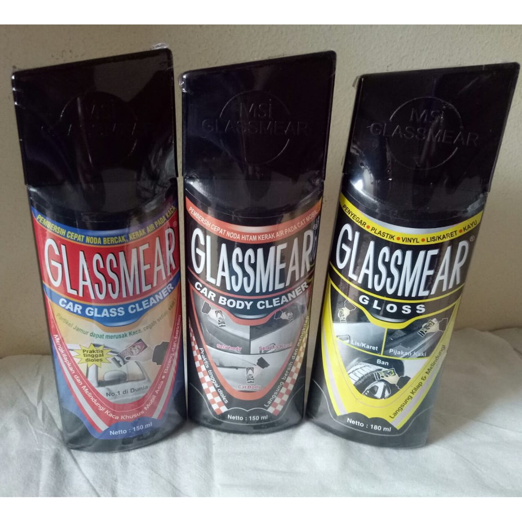 PAKET GLASSMEAR 1 (isi 3 Variant)