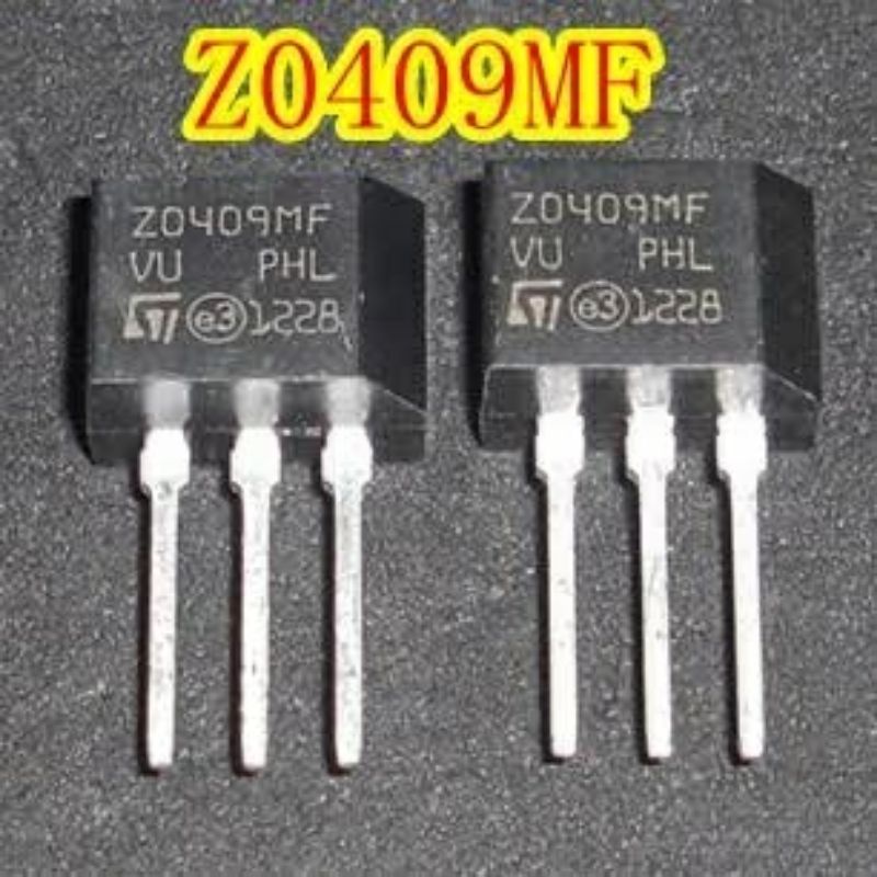 Z0409MF ZO409MF ST Triac To-202 4A 600V Thyristor Z0409 ZO409 MF