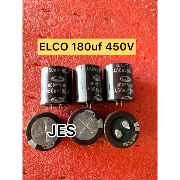 ELCO 180uf 450V