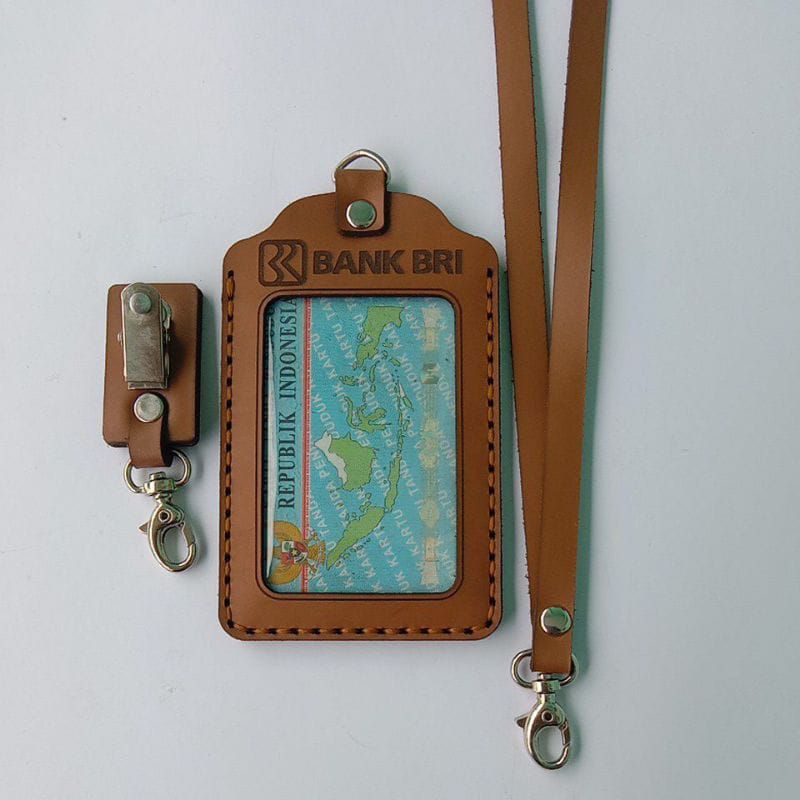 

Termurah lanyard id card kulit
