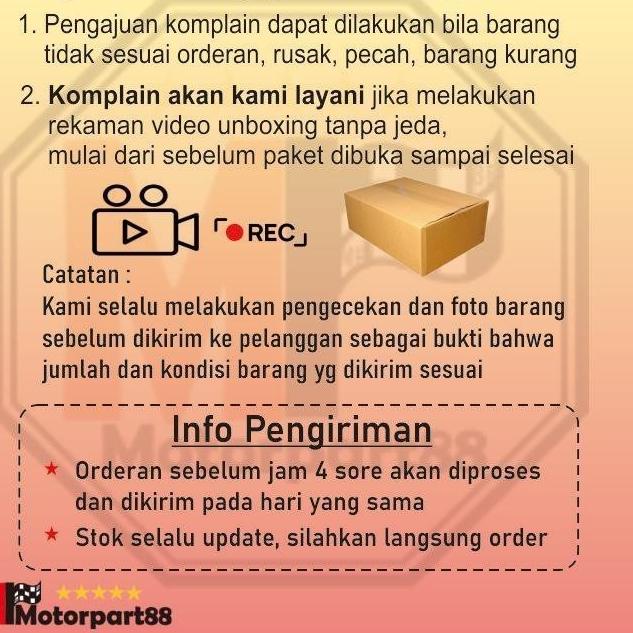 ➴ GIGI PINION LAWAN AS SELAH KICK STARTER MIO MIO SOUL MIO SMILE KNZ ➺