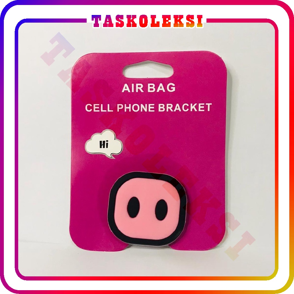 ☛TK☚ R112 POPSOCKET 3D KARAKTER MOTIF AKSESORIS HP HOLDER IMPORT MURAH