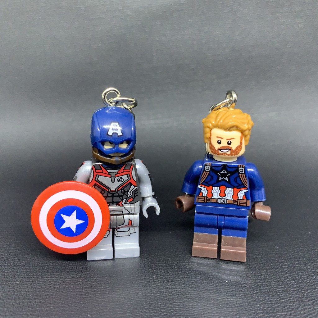 Lego Mini Figures Keychain Avengers Gantungan Kunci Premium Quality