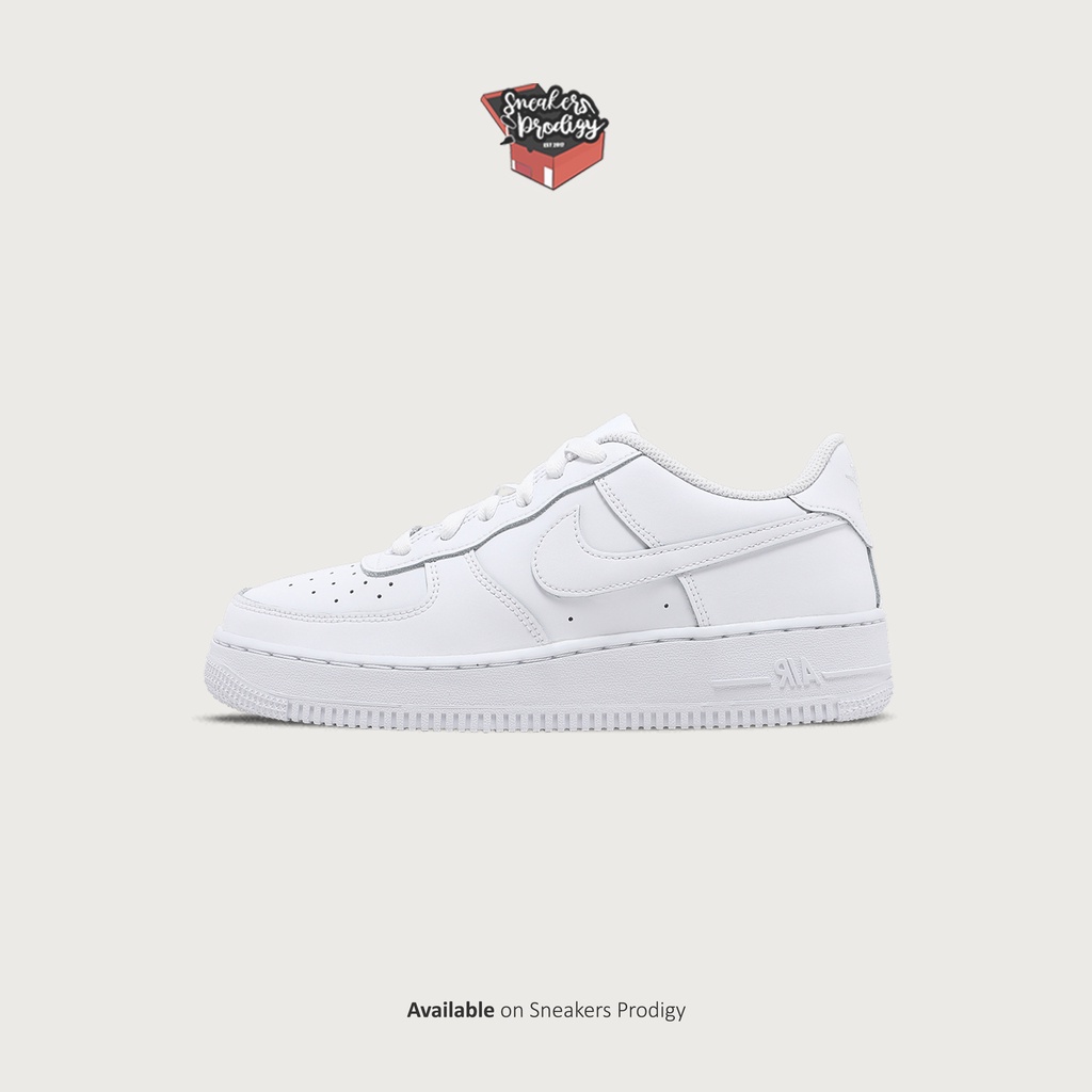 Nike Air Force 1 LE GS Triple White Original Resmi Nike Indonesia