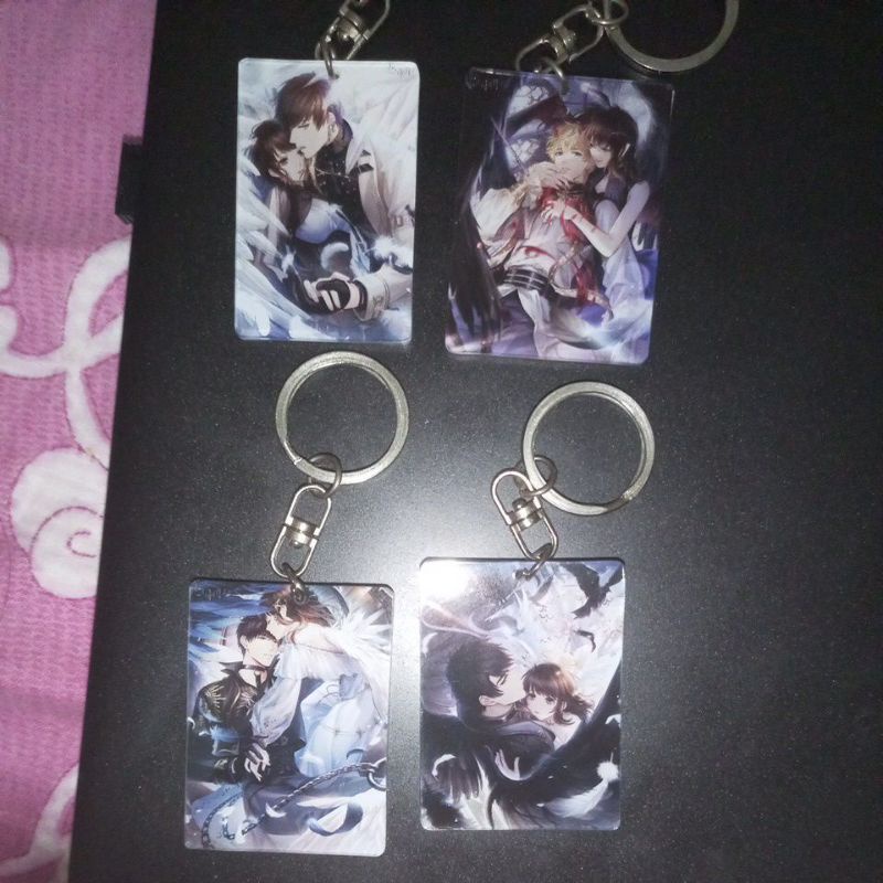 Keychains Mr Love Queen's Choice/Ganci Evol x Love/ Love and Producer Angel version