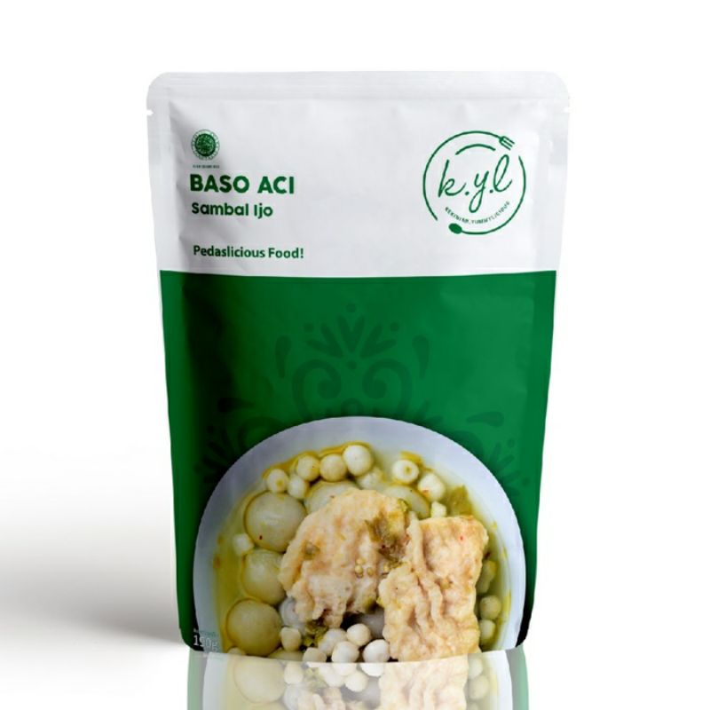 

[Dew'z Store] - Kyla Food Baso Aci Sambal Ijo 130gr SAMBAL IJO