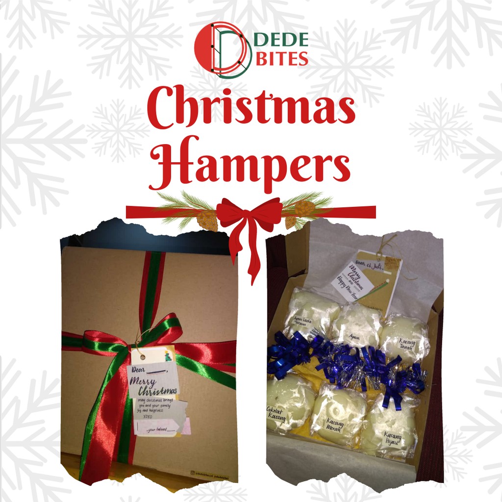 

Christmas Hampers - Bakpao Dede Bites (Hampers Lebaran, Valentine, Graduation, Birthday)