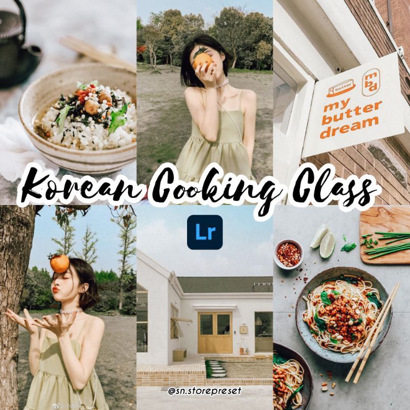 PRESET LIGHTROOM COOKING CLASS // FOR IOS &amp; ANDROID