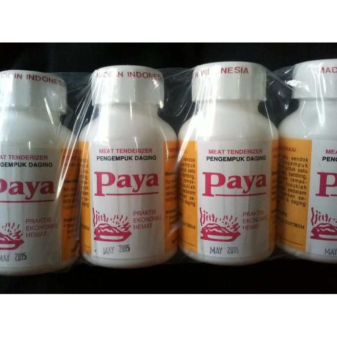 

ENAK Pengempuk Daging / Meat Tenderizer merk Paya 70g*12 botol BANYAK RASA