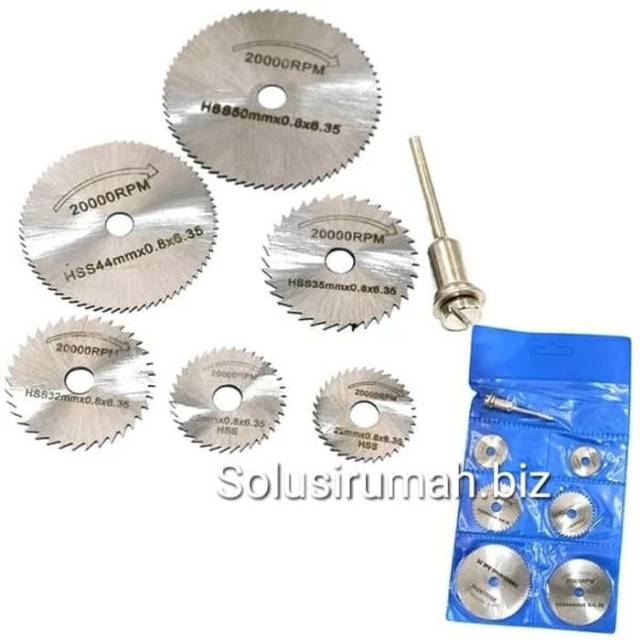 Rotary Circular Saw Hss 6pcs