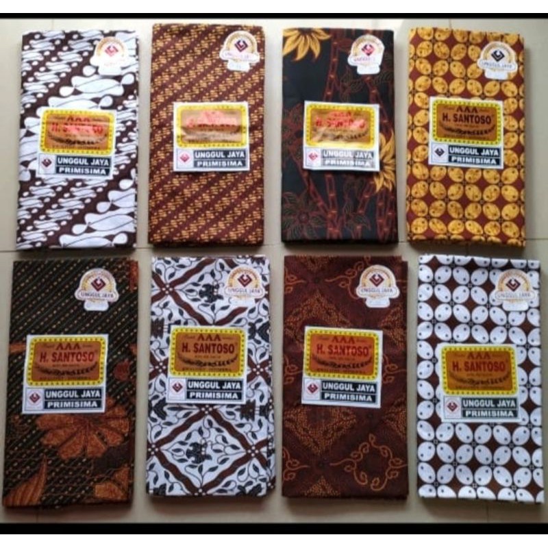 Kain batik Kain panjang kain jarik H.Santoso halus tidak luntur